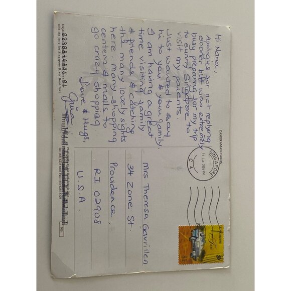 Post Cards Mixed Sizes Used Lot of 7 Canada Casino Virginia Vintage - Picture 7 of 16